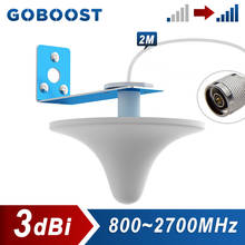 GOBOOST-antena de techo interna con usuario de antena interior N macho 360, amplificador de señal para 2G, 3G, 4G, CDMA, GSM, DCS, WCDMA, LTE 2024 - compra barato
