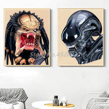 Póster de película Wolf Predator, impresiones en lienzo, imagen Modular, pinturas para sala de estar en la pared, decoración del hogar 2024 - compra barato