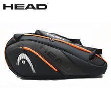 HEAD Tennis Bag Sports Bag Large Capacity 6-9 Tennis Racquets Men Women Badminton Bag Tennis Racket Backpack Tenis Squash Padel 2024 - купить недорого