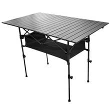 Camping Table Outdoor Folding Aluminum Table Barbecue Picnic Supplies Portable Stalls Table Multipurpose Mesa Plegable 2024 - buy cheap