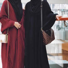 Платье Aligaia женское с рукавом летучая мышь, мусульманское платье большого размера в стиле Дубая, индейки, хиджаба, одежда в африканском стиле, лето 2021 2024 - купить недорого