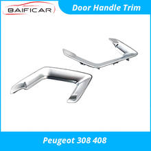 Baificar Brand New Genuine Interior Door Handle Trim Decorative Cover for Peugeot 308 408 2024 - buy cheap