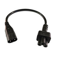 NCHTEK-Cable de alimentación adaptador IEC320 C5 hembra a C8 macho, conector de ocho capas a C8 Clover Leaf, envío gratis, 1 unidad 2024 - compra barato