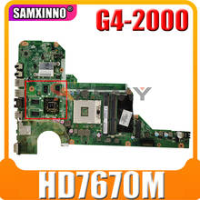 Akemy-placa base para portátil HP 680570-501 680569-501, G4-2000, G6-2000, R33, DA0R33MB6F1, prueba Ok, envío rápido, HD7670M 2024 - compra barato