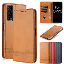 Luxury Leather Flip Case For OPPO A32 A52 A74 A31 A5 A9 A8 2020 A91 A92 A72 A15 A73 A55 Reno3 Reno4 Reno5 Pro Wallet Phone Cover 2024 - buy cheap