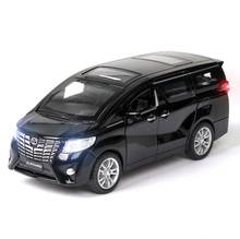 1:32 Alphard MPV Diecasts & Toy Vehicles Metal Car Model Sound Light Collection Car Toys For Children Christmas Gift 2024 - buy cheap
