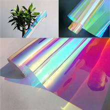 3.3ft Aurora AB Effect Reflective Mirror Paper DIY Epoxy Resin Mold Findings Jewelry Fillings Jewelry Making 2024 - buy cheap