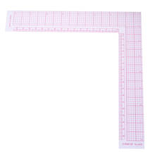 1pc Garment Cutting Plastic L Shape Ruler For Sewing Accessories Patchwork Tools 2024 - buy cheap