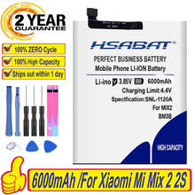 HSABAT-batería BM3B Original para Xiaomi Mi Mix 2, 2S II, 6000 ", 5,99 mAh, alta capacidad, ciclo cero 2024 - compra barato