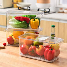 Refrigerator Kitchen Storage Box Plastic Food Storage Containers Fridge Organizer Vegetable Fruit Fresh Storage Can 2024 - buy cheap