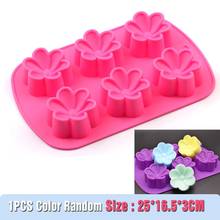 NEW Flower Shape Silicone Soap flower cake bakeware tool muffin cupcake jello pudding ice mould pastry biscuit baking 2024 - buy cheap