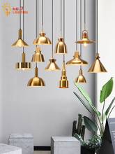 Industrial Iron Art Metal Gold Pendant Lights Creative Individual Hanging Lamp Bar Living/dining Room Shop Restaurant Bar Cafe 2024 - buy cheap