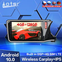 Reproductor Multimedia con Android y navegación GPS para Honda, autorradio estéreo con reproductor de vídeo DVD, grabadora, 128GB, Carplay, para Honda City 2014 - 2019 2024 - compra barato