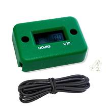 Motorcycle Hour Meter With Battery Timer With Inductive Moto Digital Moto Jet Ski Timer Accumulator Digital Working Gauge 2024 - buy cheap
