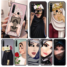Muslim Islamic Gril Eyes Black Cover For Xiaomi Redmi Note 9 9S 8T 8 7 6 5A 5 4X 4 Pro Max Soft Phone Case 2024 - buy cheap