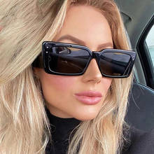 Classic Rivet Square Sunglasses Women Men Travel PC Frame Eyewear Trend Rectangle Charm Sun Glasses For Driving Cars Shades 2024 - buy cheap