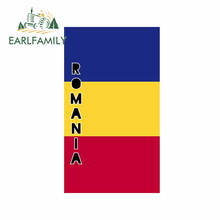 EARLFAMILY 13cm x 7.8cm For Romania Car Stickers Car Accessories Decal Occlusion Scratch Decals Refrigerator Decoration 2024 - buy cheap