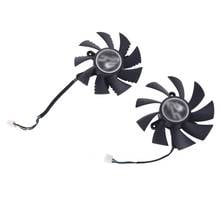 Ventilador de refrigeración de tarjeta de vídeo, 75mm, 85mm, 4 pines, reemplazo para iGame GeForce GTX 1070Ti 1080 1050 1060 2024 - compra barato