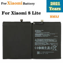 Bateria de telefone inteligente, bateria para substituição em xiaomi mi lite mi8 lite 2024 - compre barato