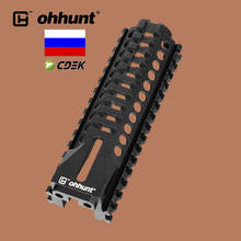 Ohhunt caça ak montagem em trilho handguard baixo padrão picatinny base para tático ak aeg airsoft gbb rifles 2024 - compre barato