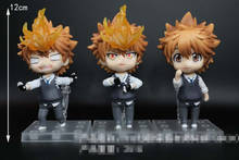 3pcs/Set Hitman Q Version One Punch Man Hibari Kyoya Sawada Reborn Tsunayoshi PVC Action Figure Collection Model Cartoon Toys 2024 - buy cheap