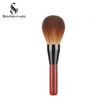 Shoushoulang Professional Handmade Make Up Brush A01 Round Large Face Powder Brush Soft Red Fox Hair Makeup Brushes 2024 - buy cheap