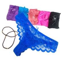 6colors lace Women's Sexy Thongs G-string Underwear Panties Briefs For Ladies T-back, 1pcs/Lot,169 2024 - buy cheap