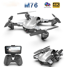 M76 Foldable Profissional RC Drone with 4K 1080P HD Camera WiFi FPV Optical Flow RC Quadrocopter Kids Toys VS SG106 E58 Xs816 2024 - buy cheap
