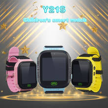 GSM GPRS Kid Locator Children Wrist Watch Tracker Y21S 2G No GPS Module Add Anti-disturb Mode Function Waterproof Watch Tracker 2024 - buy cheap