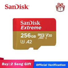 Sandisk-cartão de memória flash classe 10 para micro sd, tf, 128gb, 32gb, 64gb, 256gb, u3, v30, 160 mb/s 2024 - compre barato