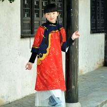 Китайская традиционная одежда для женщин, этнический халат, Древний китайский костюм, Национальный костюм для детей, платье Hanfu FF2498 2024 - купить недорого