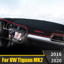 Cubierta para salpicadero de coche, accesorios para Volkswagen VW Tiguan MK1 2 MK2 2009 2010 ~ 2012 2013 2014 2015 2016 2017 2018 2019 2020 2024 - compra barato