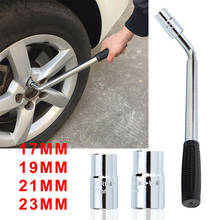 Wheel Brace Wrench Tire Tyre Telescoping Lug Wrench With Sockets Extendable Wheel Wrench Ratchet Socket Wrench Tool 2024 - buy cheap