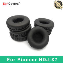 Ear Pads For Pioneer HDJ-X7 HDJ X7 Headphone Earpads Replacement Headset Ear Pad PU Leather Sponge Foam 2024 - buy cheap