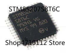 Free Shipping 20PCS/LOT NEW STM8S207S8T6C STM8S207S8T6 QFP44 IC 2024 - buy cheap