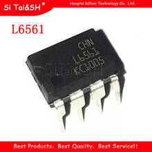 10 pçs/lote DIP-chip IC L6561 8 Factor Correction Controlador original novo 2024 - compre barato