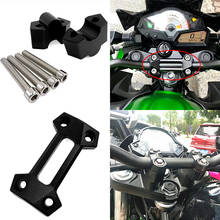 Juego completo de elevadores de barra de mango CNC, kit de soporte de montaje de abrazadera para Kawasaki Z250, Z300, Z800, Z750, 2004, 2016, 2006, 2007, 30mm 2024 - compra barato