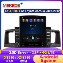 Radio con GPS para coche, reproductor Multimedia con Android, 2 Din, estéreo, FM, para Toyota Corolla, BYD, F3, 2007, 2010, 2011, 2012, 2013, E120 2024 - compra barato