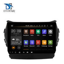 Reprodutor estereofônico de dvd dos multimédios do rádio do andróide 10.0 para a navegação de gps do carro de hyundai santa fe ix45 2013-2022 com rds bt wifi aux 2024 - compre barato