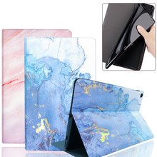 Модный чехол с рисунком для samsung Galaxy Tab A 10,1 2019 T510 T515 SM-T510-T515, чехол, тонкий кожаный защитный чехол для планшета 2024 - купить недорого