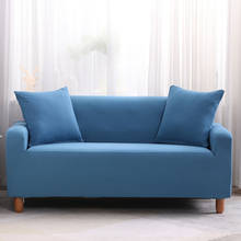Fundas de sofá de Color sólido para sala de estar, cubierta de sofá de esquina elástica moderna, Fundas protectoras de silla de 1/2/3/4 asientos 2024 - compra barato