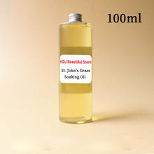 Jabón hecho a mano para el cuidado de la piel, aceite base de mosto de St John's, aceite esencial de masaje hidratante, 100ml 2024 - compra barato