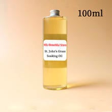 Jabón hecho a mano para el cuidado de la piel, aceite base de mosto de St John's, aceite esencial de masaje hidratante, 100ml 2024 - compra barato