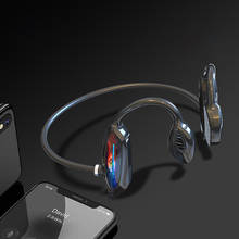Auriculares inalámbricos con Bluetooth, cascos de conducción ósea, deportivos, impermeables, con micrófono, manos libres 2024 - compra barato