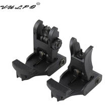 VULPO Tactical 71L Front Rear Sight Set Folding Polymer Sights For Hunting Airsoft 2024 - buy cheap