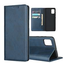 for Samsung A51 Case Leather Phone Flip Cover for Samsung Galaxy A41 A51 A71 5G Magnetic Wallet Case 2024 - buy cheap