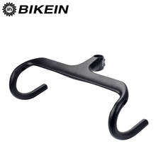 BIKEIN Lite UD carbon Road Bike Integrated Handlebar Ultralight Cycling Bicycle Drop Bar With Stem 28.6mm Matte Black bike parts 2024 - buy cheap