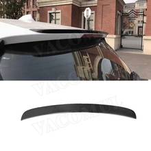 Carro de fibra de carbono traseiro telhado spoiler cauda asas para bmw x5 x5m f15 28i 35i suv 2015-2018 tronco spoiler do meio do carro-estilo 2024 - compre barato