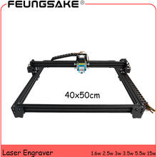 Mini laser engraving machine DIY logo wood laser cutting machine mark printer carving area 40*50cm wood routers 2024 - buy cheap