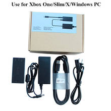 Высокое качество для Xbox One S kinect сенсор с USB Kinect адаптер 2,0 контроль AC блок питания для Xbox one S/X/Windows 10 комплектов 2024 - купить недорого